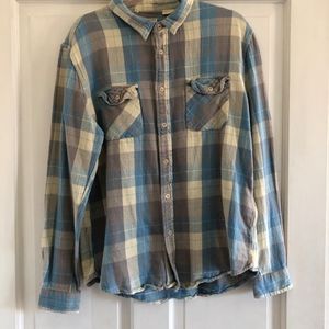 Levi's Vintage Clothing Shorthorn Shirt Blue XL